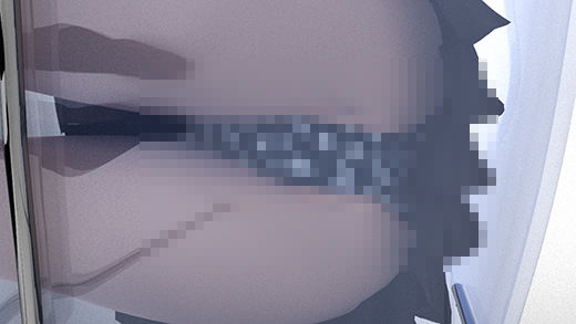 悪辣な芸能界の実態！アイドルを目指す女の子の立場の弱さを利用し、面接と称してセクハラ三昧。さらには透けた座席をわざと用意してその真下からスカート内を盗撮しているという悪質さ。（黒地ハート柄パンティ編）(Libido-Labo) - FANZA同人