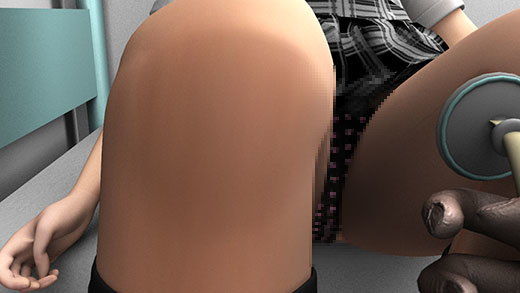 中年男性のヤブ医者に騙され、ミニスカートなのに目の前で大開脚。さらにインフルエンザの診断と偽りマ○コに聴診器を当てられ股間を弄ばれ、しかもその様子を盗撮されるという被害に遭ってしまった激ミニちゃん。（全部入り総集編）(Libido-Labo) - FANZA同人