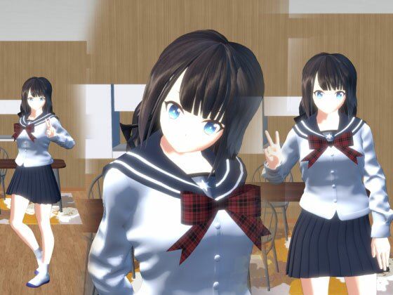 制服美少女のメス臭い足コキは超最高！ ザーメン無茶苦茶ピュッピュッピュッ！(生肉汁学園) - FANZA同人