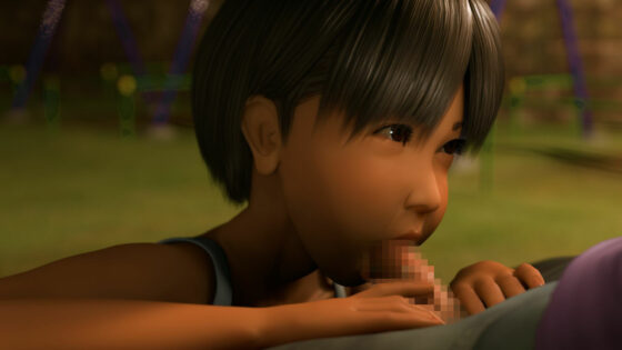 薄暮の公園(いもけんぴ) - FANZA同人