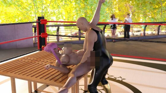 【▲100】超・筋肉質なモデル兼女性格闘家が犯○れてしまう（シリーズ09:大開脚）(Libido-Labo) - FANZA同人