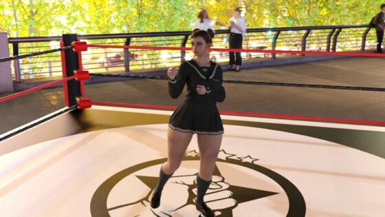 【△100】スゴいフトモモの中華系女性格闘家が犯○れてしまう（学生服シリーズ01:正常位）(Libido-Labo) - FANZA同人