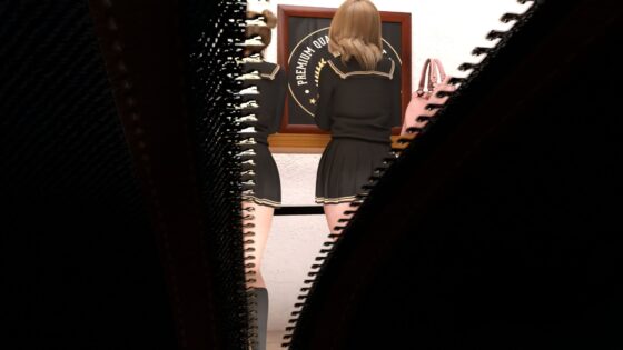 【▲100△200】学校帰りにコーヒーショップに寄って雑談する廻里と友梨。（005:女子学生の猥談「クリスマスイブに公園で彼氏に精液を顔にひっかけられる」）(Libido-Labo) - FANZA同人