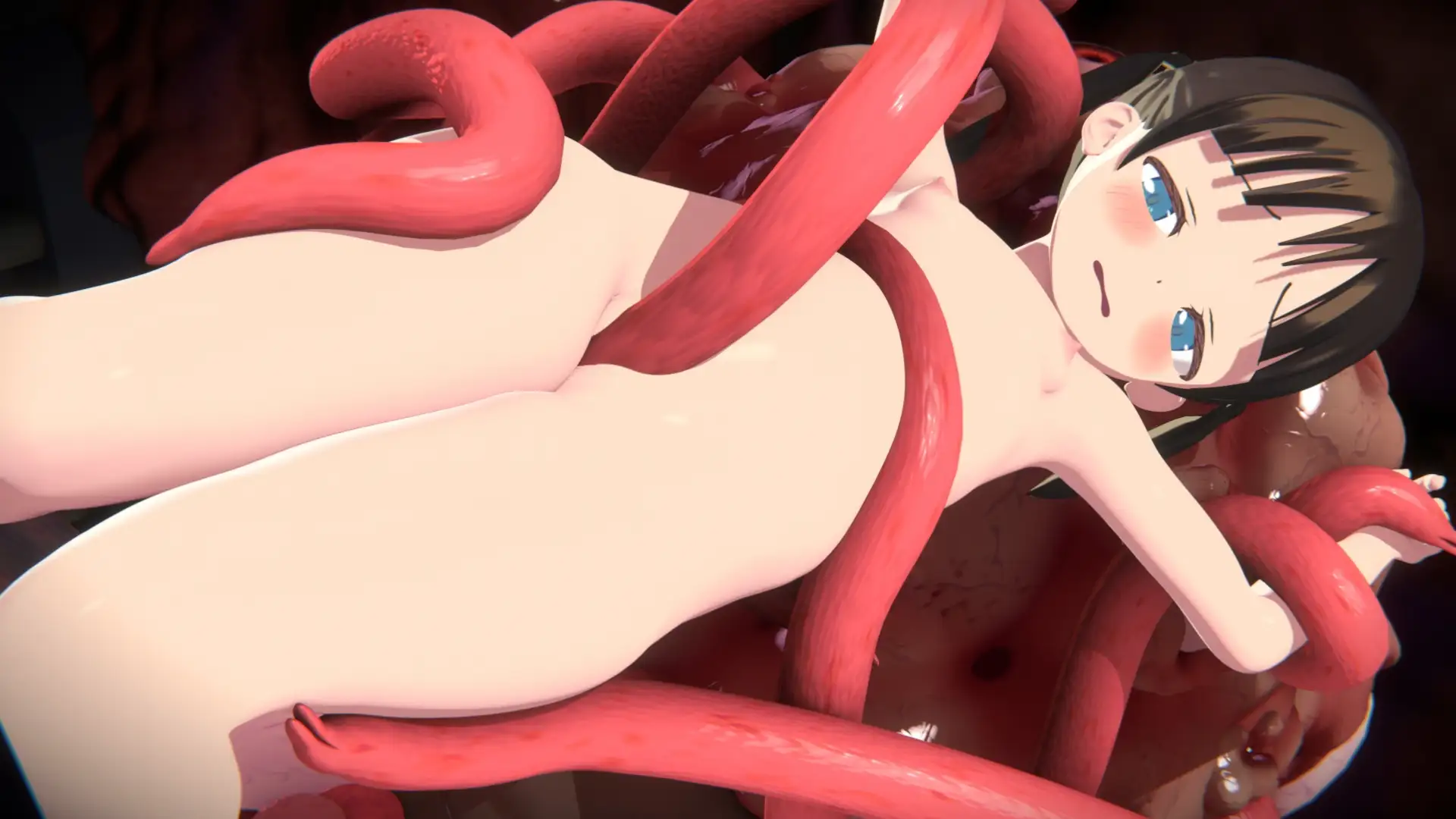 触手くんと全裸ちゃん [トマトフライヤー] | DLsite 同人 - R18