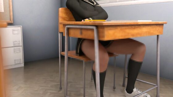 【△100】一ノ瀬廻里の授業中の居眠り（パンチラセット）(Libido-Labo) - FANZA同人