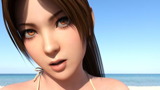 巨乳スレンダーの最高にセクシーな学生格闘家が、グラビア撮影の名目で南国へ。しかし最初からハメ撮りAV撮影目的という悪徳プロダクションだった（09:手コキ）(Libido-Labo) - FANZA同人