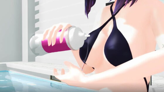 柚木凛AV第4弾！水着撮影中にダマしてはめ撮りドッキリ！選べる水着3種類！【紐ビキニVer】(えもえちプロダクション) - FANZA同人