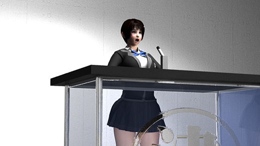 【▼100】激ミニちゃんは学校で生徒会長でもあります。ブラック校則の数々に対して矢継ぎ早に改正案を提案する彼女。大真面目であるもののしかしどこかエッチなその内容にスケベな男子学生達は大喜び！シリーズ001『ノーパン健康法の推奨』編(Libido-Labo) - FANZA同人