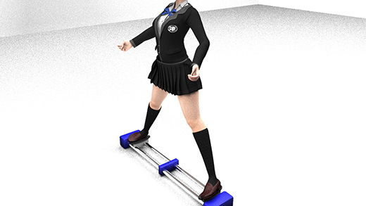 今度の仕事は、「ダイエット開脚運動マシン」のレビュー。意気揚々と仕事に臨む激ミニちゃん。しかし、開脚運動マシンの中央部には彼女のスカート内のパンティを盗撮するカメラが搭載されていた！（緑色のサテン地パンティ編）(Libido-Labo) - FANZA同人