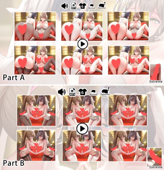 ムメイとクロニー - 同人動画 （ぎんハハ）(ぎんハハ) - FANZA同人