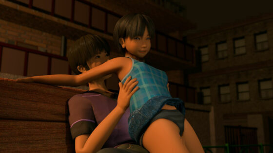 薄暮の公園(いもけんぴ) - FANZA同人