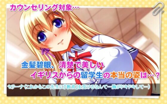 淫乱な体質の女の子たち〜淫乱教育官の日常〜【セリーナ・ルルモルト編】(survive) - FANZA同人