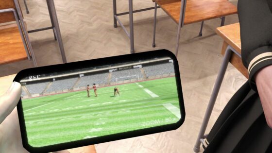 【●100△100▲100】廻里の陸上部ピンチヒッター（盗撮に気付くシリーズ01:陸上競技場で準備運動する廻里が望遠の効く一丸レフカメラで性的・スケベな目的で盗撮されまくっている）(Libido-Labo) - FANZA同人