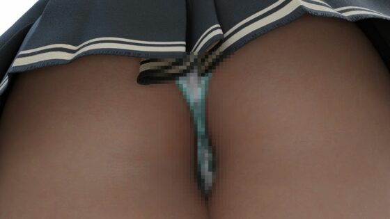 一ノ瀬廻里・早朝の駅で階段を昇っているところを背後からスカート内盗撮される（PV02_過激な白ハート柄サテン地パンティ編）(Libido-Labo) - FANZA同人