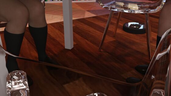 二階堂沙耶ちゃんの図書室自習盗撮シリーズ。彼女は6限目が終わると必ず図書室の決まった席で自習を始めるので隠しカメラを仕込んでスカート内を盗撮した♪（番外編:女子学生のスカートの下に入りたがるイヤらしいロボット掃除機）(Libido-Labo) - FANZA同人