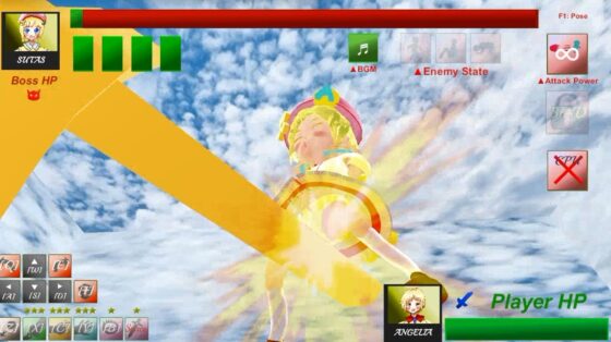 股間攻撃EX奥義Bパート 28種受けモーション(スタス) 28 Cuntbusting EX-Attacks movie-B in Buster Fantasia(バスターファンタジア キャプチャ) [NoHitZakoSakana] | DLsite 同人 - R18