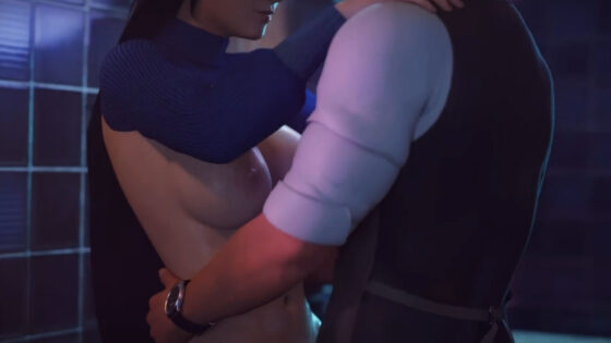 ティファはクラブのトイレでセックス(0号室) - FANZA同人