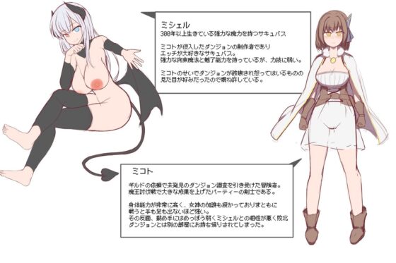 ふたなりサキュバスにレズレ●プされる勇者ちゃん(あーるつーえいち) - FANZA同人