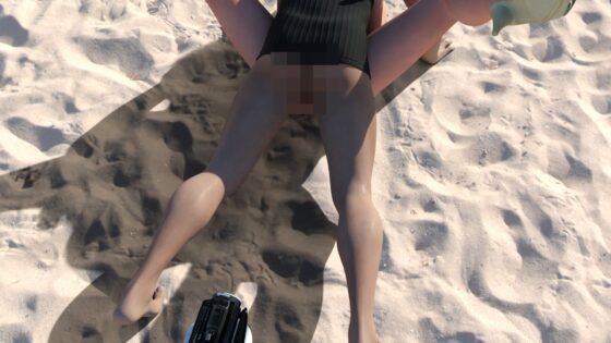 【●100△100】巨乳スレンダーの最高にセクシーな学生格闘家が、グラビア撮影の名目で南国へ。しかし最初からハメ撮りAV撮影目的という悪徳プロダクションだった（02:正常位2）(Libido-Labo) - FANZA同人