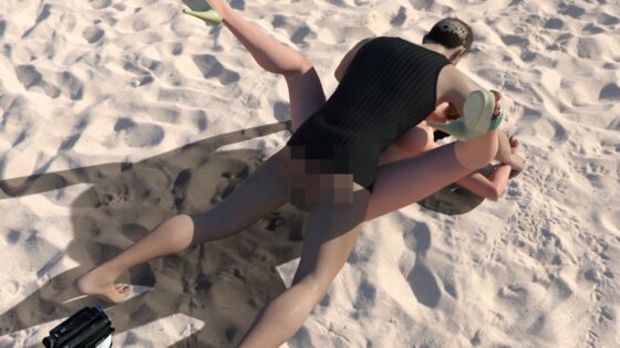 【△100●100】巨乳スレンダーの最高にセクシーな学生格闘家が、グラビア撮影の名目で南国へ。しかし最初からハメ撮りAV撮影目的という悪徳プロダクションだった（01:正常位トップレス版）(Libido-Labo) - FANZA同人