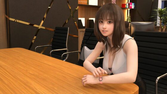 【△100】社長以外全ての従業員が女性という不思議な会社『マーチン・カスタマリー（Martin＆Customary；）』東間加代子のセクハラ防止コンサルティング営業:（003-青色シマシマパンティ編）(Libido-Labo) - FANZA同人
