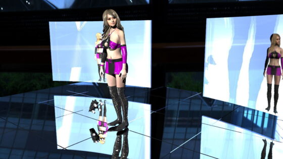 【新技術導入！】レースクイーンがモーションキャプチャのダンスで踊り狂う様子を下の方からカメラ搭載ドローンで盗撮するという男性ならだれもが妄想するシチュエーション(Libido-Labo) - FANZA同人