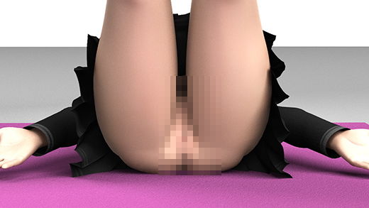 激ミニちゃんにまたまた仕事が舞い降りた！『ヨガマットのレビュー』という内容だが何故か現場には学校の制服で来るようにとの指示。これは、寝た姿勢から脚を上げたり開いたりという行為をさせてパンティを盗撮するためのまたフェイク仕事だった！（PV:のーぱん、パンティはいてない！編）(Libido-Labo) - FANZA同人