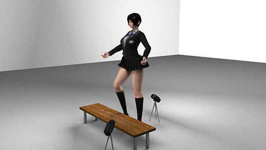 【▼100】激ミニちゃんにまたまた仕事が舞い降りた！『踏み台昇降運動のサンプル撮り』という内容だが何故か現場には学校の制服で来るようにとの指示。これは、踏み台昇降をさせて下からカメラでパンティを盗撮するためのまたフェイク仕事だった！（のーぱんパンツパンティはいてない編）(Libido-Labo) - FANZA同人