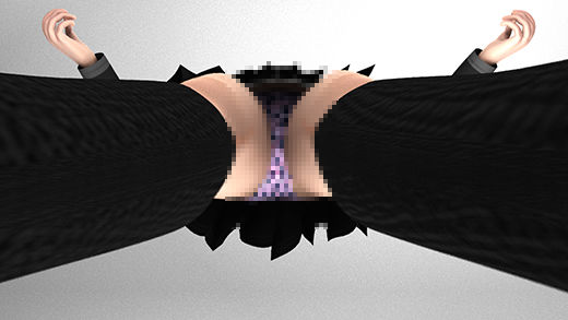 今度の仕事は、「ダイエット開脚運動マシン」のレビュー。意気揚々と仕事に臨む激ミニちゃん。しかし、開脚運動マシンの中央部には彼女のスカート内のパンティを盗撮するカメラが搭載されていた！（サテン地ピンクのハート柄パンティ編）(Libido-Labo) - FANZA同人