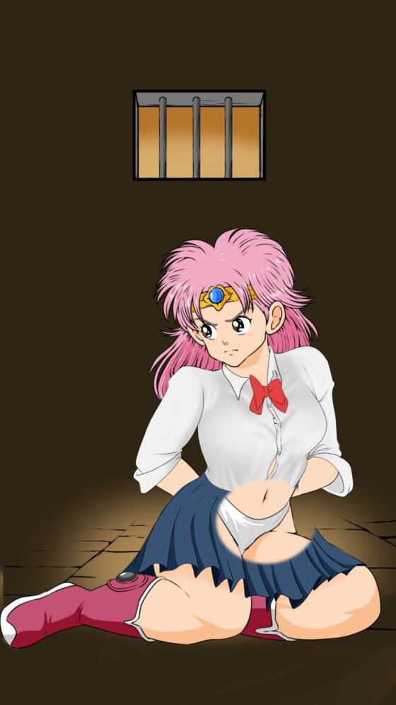 ドラ●●クエ●トダ●の大冒険●ァム触手に縛られ下着をめくり上げられる差分アニメ＆コスチューム差分(2次透け) - FANZA同人