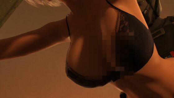 【△100●100】どこぞの地球防衛アンドロイド。敵を排除するために廃工場に潜入したが、セクシーすぎるその義体のせいで現地の人類レジスタンス男性にヤられてしまう。（下着姿・立ちバック編）(Libido-Labo) - FANZA同人