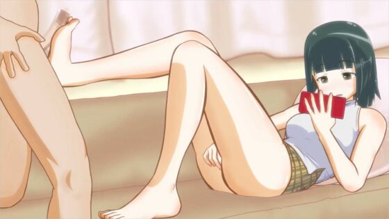 今日もオナニストな姉ちゃんのアシで抜いてもらう（本番もあるよ）(せーえーぶたい) - FANZA同人