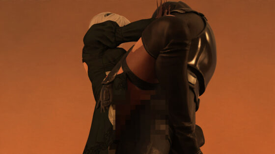 【△100●100】どこぞの地球防衛アンドロイド。敵を排除するために廃工場に潜入したが、セクシーすぎるその義体のせいで現地の人類レジスタンス男性にヤられてしまう。（駅弁ファック編）(Libido-Labo) - FANZA同人