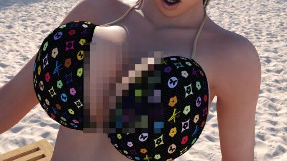 【●100△100】巨乳スレンダーの最高にセクシーな学生格闘家が、グラビア撮影の名目で南国へ。しかし最初からハメ撮りAV撮影目的という悪徳プロダクションだった（07:騎乗位2）(Libido-Labo) - FANZA同人
