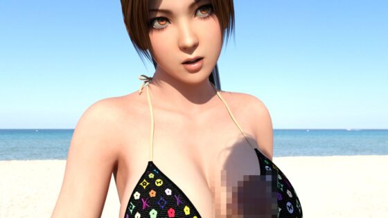 巨乳スレンダーの最高にセクシーな学生格闘家が、グラビア撮影の名目で南国へ。しかし最初からハメ撮りAV撮影目的という悪徳プロダクションだった（09:手コキ）(Libido-Labo) - FANZA同人