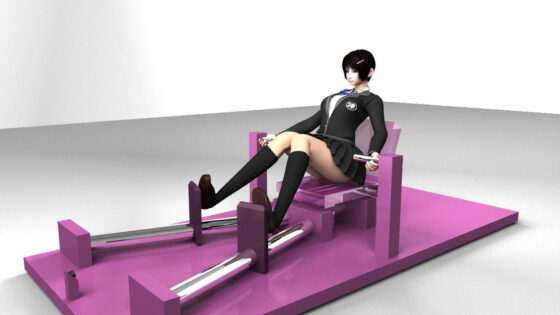 【△100】激ミニちゃんにまたお仕事が舞い降りた。今度は、ボート型のエクササイズマシンの体験レビュー！ガチで筋肉増強用のトレーニングマシンに臨む彼女だったが、かなりしんどいそのマシンの負荷に息が上がる彼女の股間をカメラが狙っていた！（PV:のーぱんパンティ履いてない編）(Libido-Labo) - FANZA同人