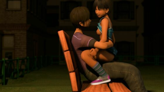 薄暮の公園(いもけんぴ) - FANZA同人