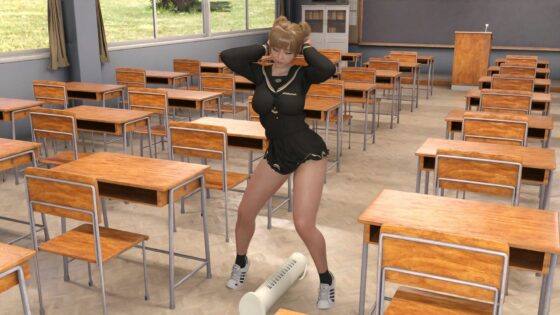 【▲100】一ノ瀬廻里の教室・扇風機強●風チラ(Libido-Labo) - FANZA同人