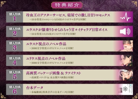 異世界転移したら冷血王にメス堕ちさせられた件について [ナイショのBoys♂シアター] | DLsite がるまに