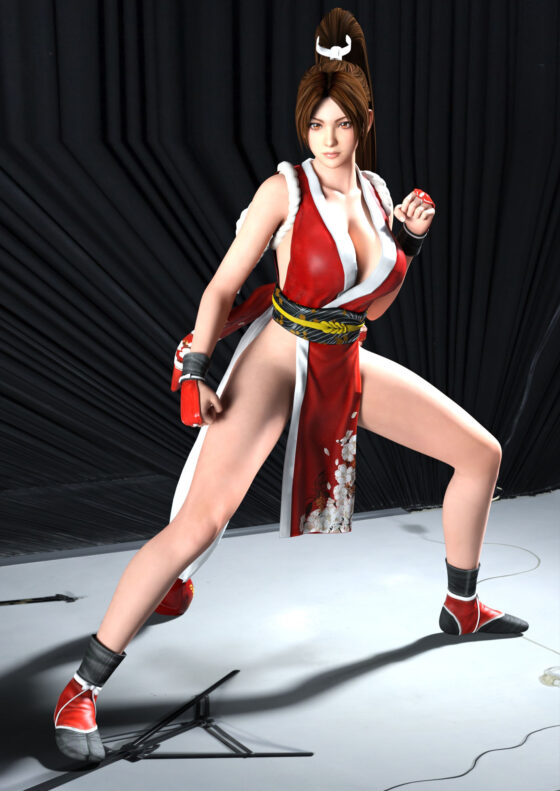 【●100▲100】ある格闘技のコスプレ女優がどこかの日本庭園でグラビア撮影。興奮したカメラマンの青年と屋外性交してしまう彼女（09:横バック）(Libido-Labo) - FANZA同人