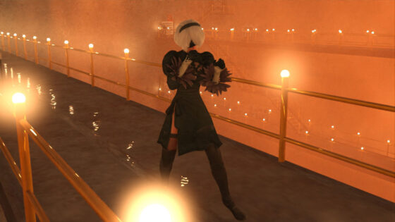 【△100●100】どこぞの地球防衛アンドロイド。敵を排除するために廃工場に潜入したが、セクシーすぎるその義体のせいで現地の人類レジスタンス男性にヤられてしまう。（下着姿・座位バック編）(Libido-Labo) - FANZA同人