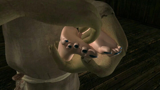 Foot torture by goblin(SFL) - FANZA同人