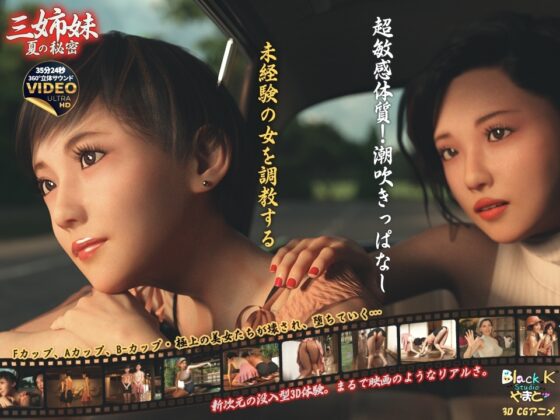 三姉妹～夏の秘密～ [善次郎‧BlackK Studio] | DLsite 同人 - R18