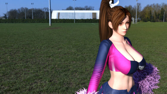 【●100△100】巨乳スレンダーの最高にセクシーな学生チアリーダーが、彼女の姿を見て興奮したアメフト部員男子に無理矢理犯●れてしまう（04:横バック）(Libido-Labo) - FANZA同人