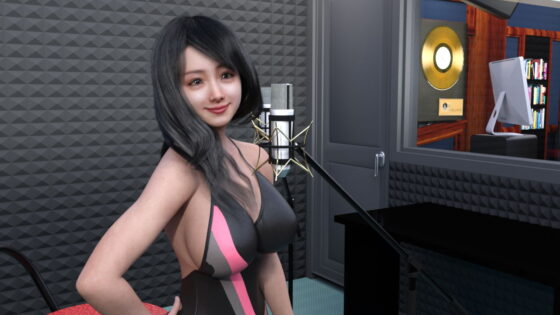 【△50】荻野玲那は声優としても活躍中！官能小説の朗読収録に出向いて、エッチな内容のスクリプトを読みまくる彼女。シリーズ083『おじさまは最高に上手で、彼氏には悪いけどすっかり虜』編(Libido-Labo) - FANZA同人