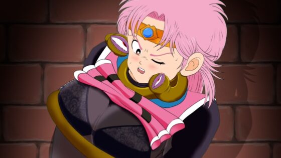 ドラ●●クエ●トダ●の大冒険●ァム触手に縛られ下着をめくり上げられる差分アニメ＆コスチューム差分(2次透け) - FANZA同人