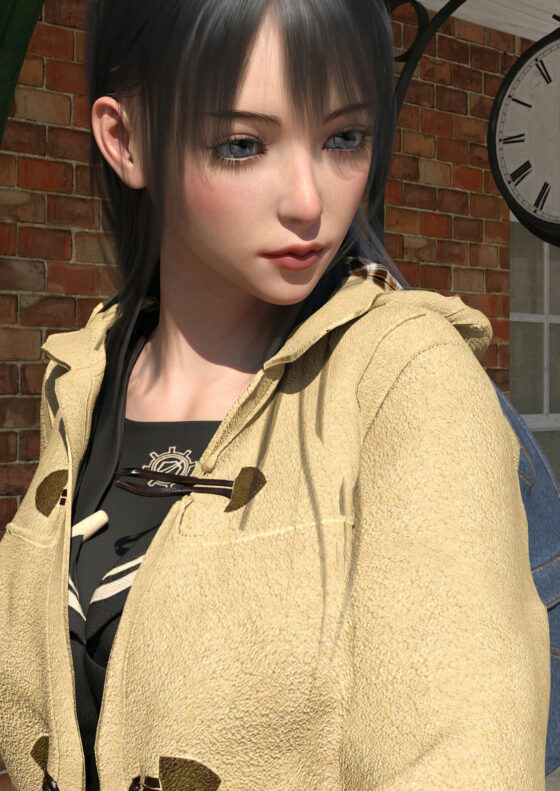 二階堂沙耶・2月初旬、これから大学受験に臨む在校生のための壮行会で学業成績学年一番の代表として壇上に立ち、演説した（演説後に書類を落として拾っていたところをドスケベ放送部の暗躍によりスカート内逆さ撮り盗撮の被害に遭う:PV02・水色シマシマサテン地フルバックパンティ編）(Libido-Labo) - FANZA同人