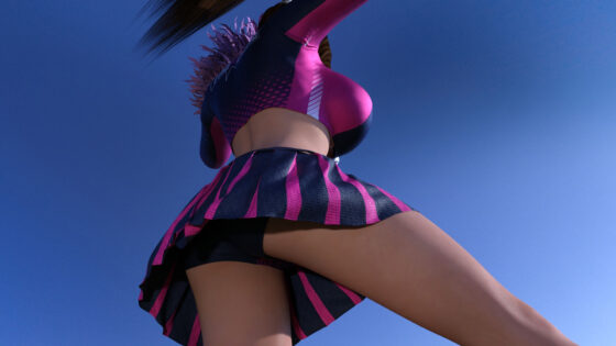 【●100△100】巨乳スレンダーの最高にセクシーな学生チアリーダーが、彼女の姿を見て興奮したアメフト部員男子に無理矢理犯●れてしまう（04:横バック）(Libido-Labo) - FANZA同人