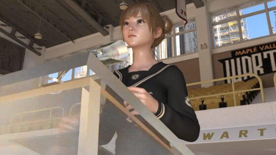 【▼100】一ノ瀬廻里生徒会長、ブラック校則の改正に挑む。（演説001:パンティの自由化・純白Tバックパンティ編）(Libido-Labo) - FANZA同人