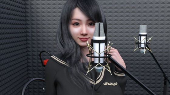 【△50】荻野玲那は声優としても活躍中！官能小説の朗読収録に出向いて、エッチな内容のスクリプトを読みまくる彼女。シリーズ056『お祭りの日に不良たちに輪●されて処女喪失しました…』編(Libido-Labo) - FANZA同人